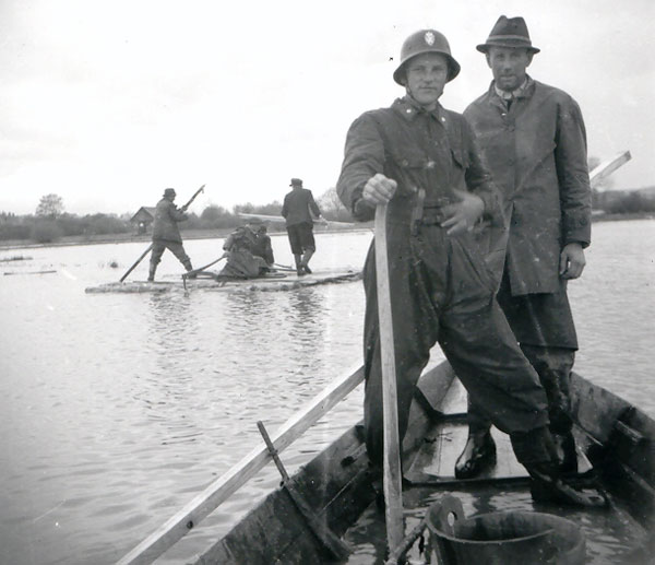 Hochwasser im Jahr 1954