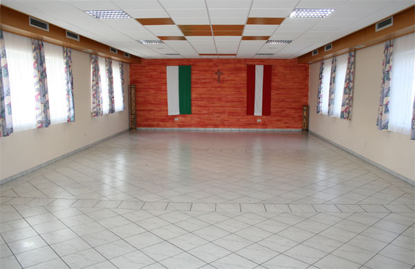 Der Festsaal der FF Gussendorf