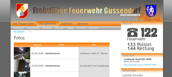 Die neue Site
