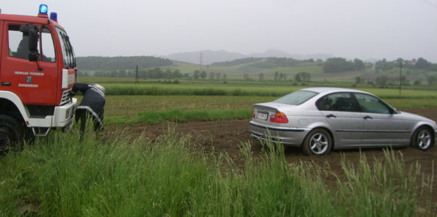 Bergung mittels TLF-A
