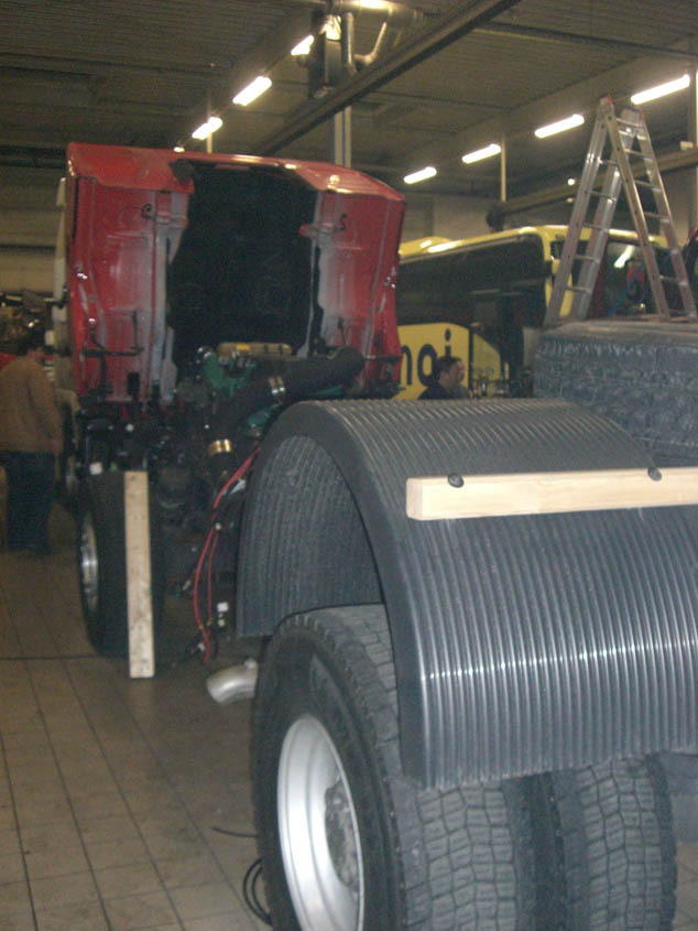 Iveco Magirus ist f&uuml;r den feuerwehrtechnischen Aufbau hinter dem Fahrerhaus verantwortlich